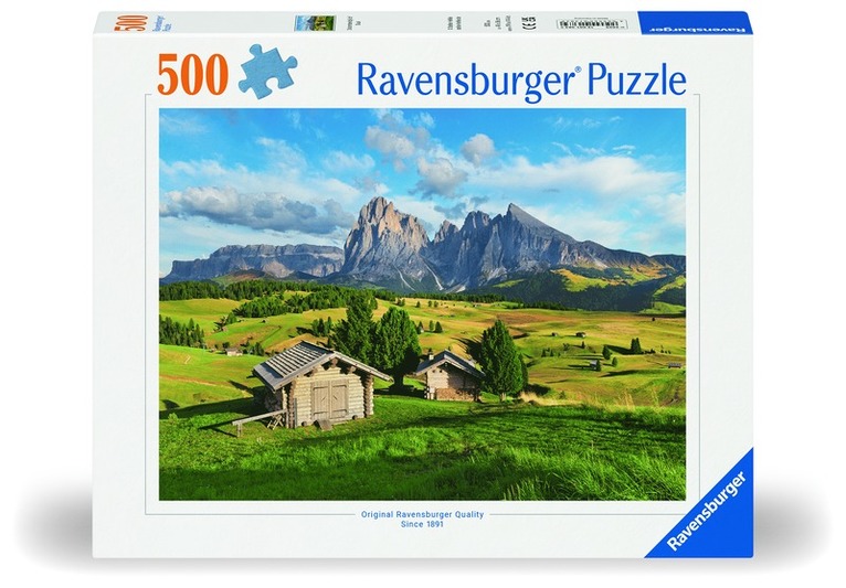 Pussel 500 bitar Dolomite Idyll Of Siusi, Övrigt