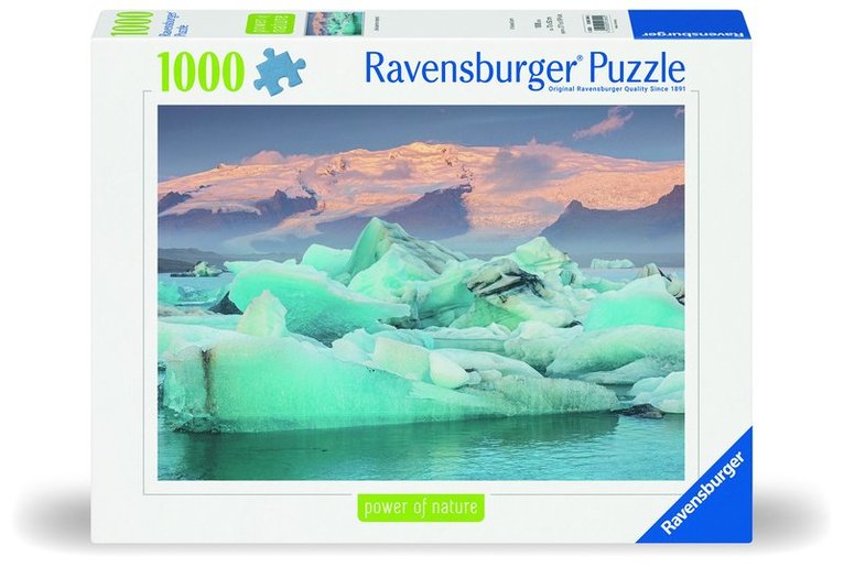Pussel 1000 bitar Jökulsarlon Iceland, Övrigt