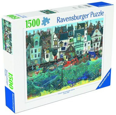 Pussel 1500 bitar Harbour of wonders 1
