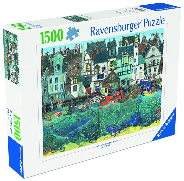 Pussel 1500 bitar Harbour of wonders, Övrigt