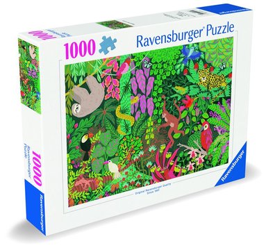 Pussel 1000 bitar Magical Rain Forest  1