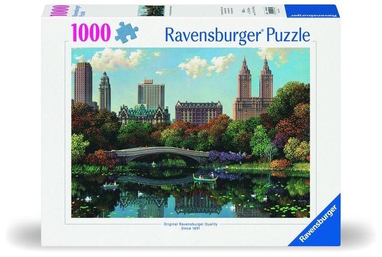 Pussel 1000 bitar NY Central Park, Bow Bridge, Övrigt