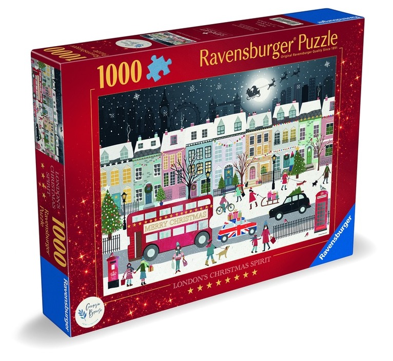 Pussel 1000 bitar London's Christmas Spirit, Övrigt
