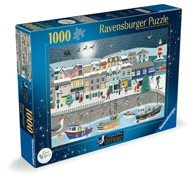 Pussel 1000 bitar Coastal Christmas, Övrigt