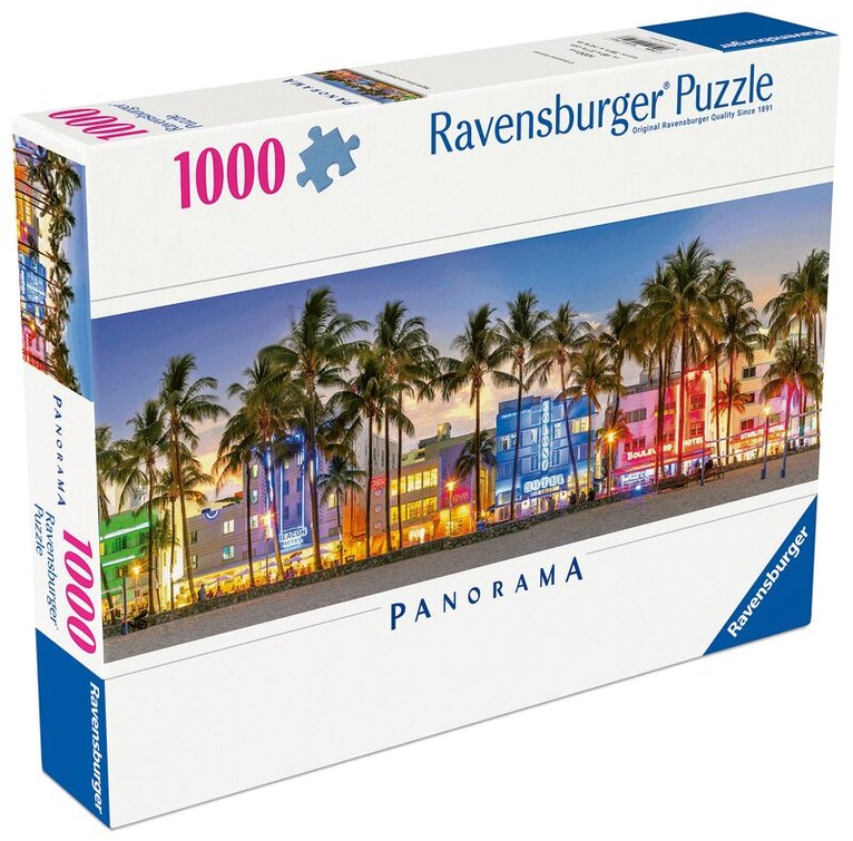 Pussel 1000 bitar Night Glow on Ocean Drive, Övrigt