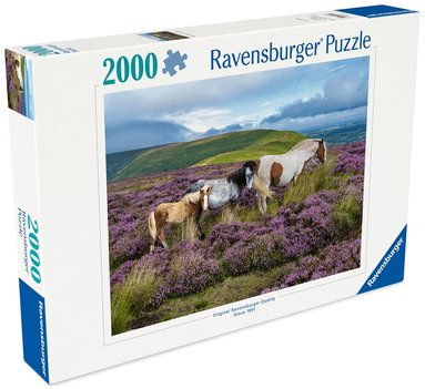 Pussel 2000 bitar Wild Horses, Övrigt