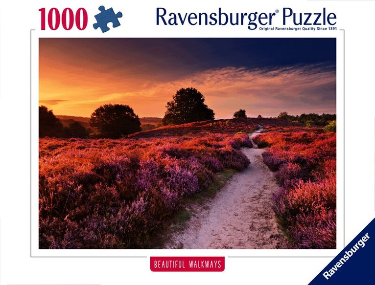 Pussel 1000 bitar Pink Pathway, Övrigt