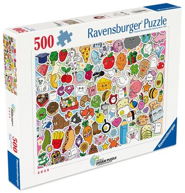 Pussel 500 bitar Cute Kawaii Chaos, Övrigt