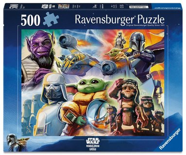 Pussel 500 bitar The Mandalorian and Grogu Puzzle, Övrigt