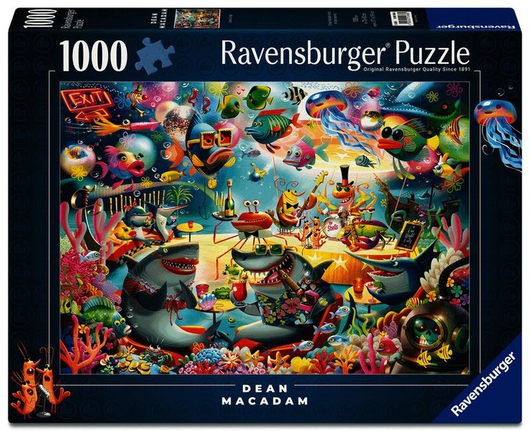 Pussel 1000 bitar Ocean Lounge, Övrigt