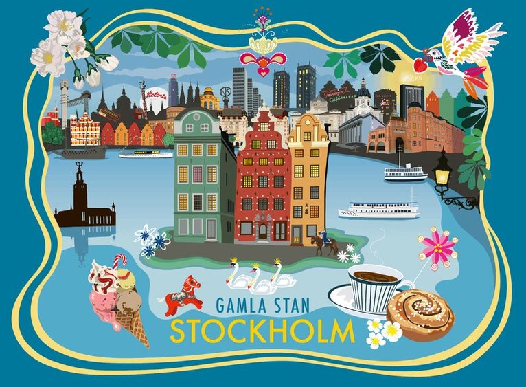 Pussel 500 bitar Gamla Stan, Stockholm, Övrigt