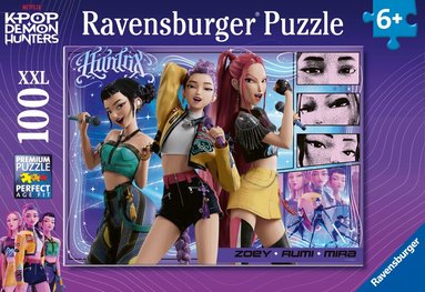 Pussel 100 bitar XXL KPop Demon Hunters Happy fans, happy Honmoon!, Övrigt