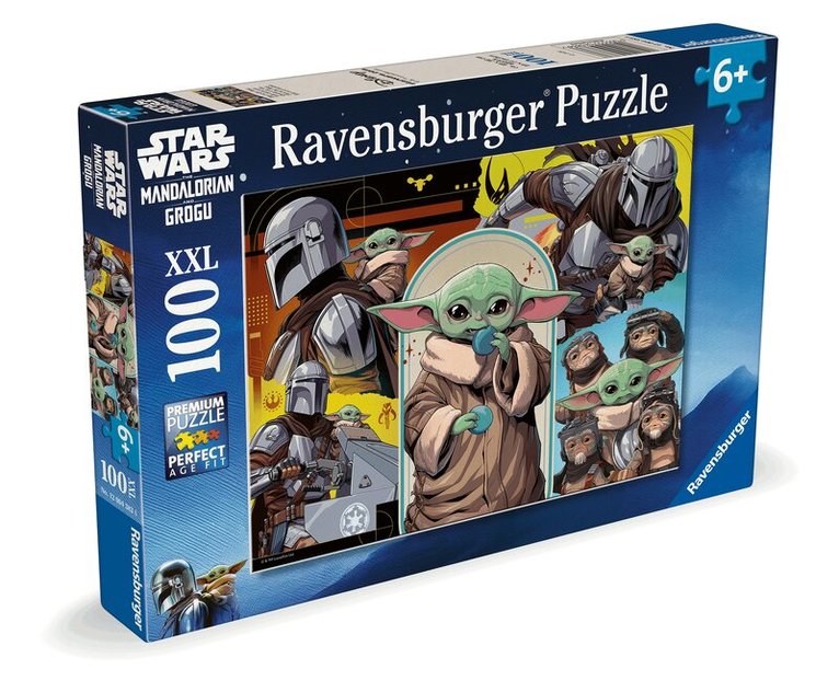 Pussel 100 bitar The Mandalorian & Grogu, Övrigt