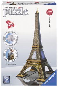 Pussel 3D 216 bitar Eiffeltornet