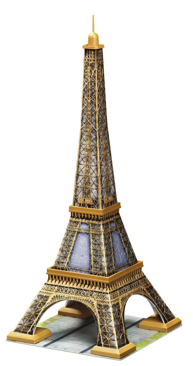 Ravensburger - 3D-pussel 216 bitar Eiffeltornet, Övrigt