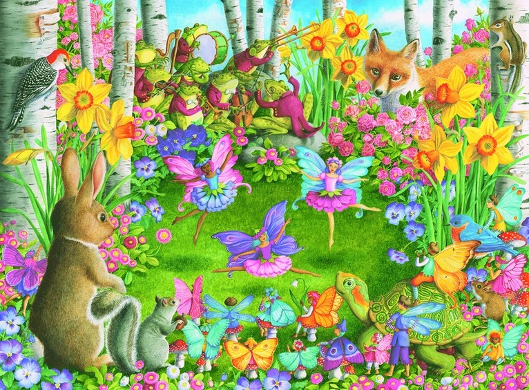 Pussel 100 bitar Fairy Ballet, Övrigt