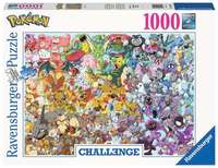 Pussel 1000 bitar Challenge - Pokémon