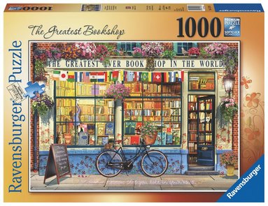 Pussel 1000 bitar - The Greatest Bookshop 1