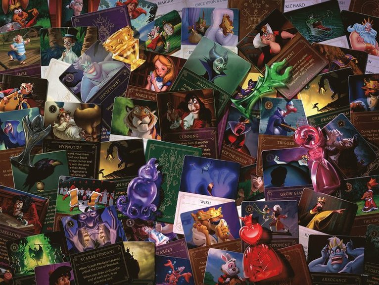 Pussel 2000 bitar Villainous: All Villains, Övrigt