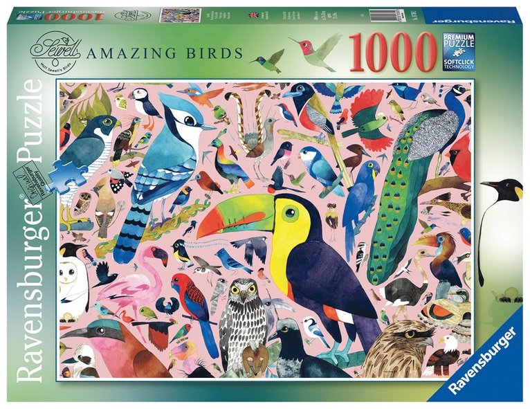 Pussel 1000 bitar Amazing Birds  1
