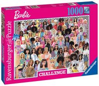 Pussel 1000 bitar - Barbie Challenge