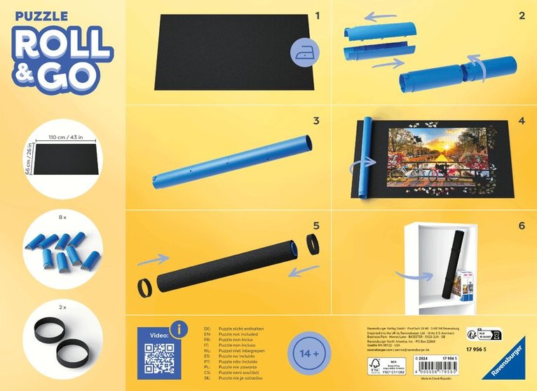Pusselmatta 300-1500 bitar Roll your Puzzle!, Övrigt