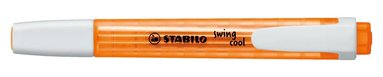 Överstrykningspenna Stabilo Swing Cool orange 1
