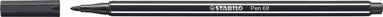 Fiberspetspenna Stabilo Pen 68 svart 1