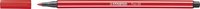 Fiberspetspenna Stabilo Pen 68 röd