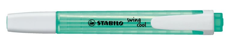 Överstrykningspenna Stabilo Swing Cool turkos, Övrigt