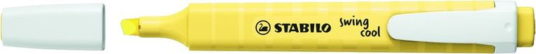 Överstrykningspenna Stabilo Swing Cool Pastell ljusgul, Övrigt