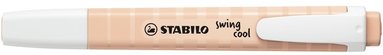 Överstrykningspenna Stabilo Swing Cool Nature beige