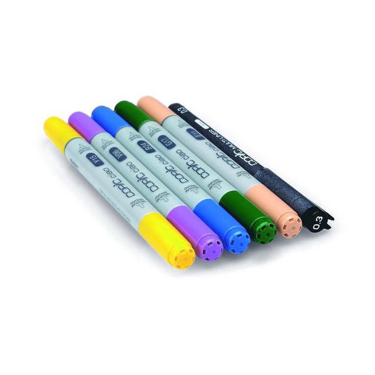 Marker Copic Ciao 5+1 Set Manga 1, Övrigt