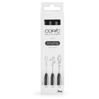 Marker Copic Multiliner Medium 3-pack svart  