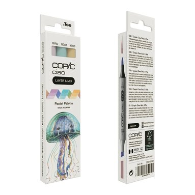 Marker Copic Ciao Layer & Mix 3-pack - Pastel Palette   1