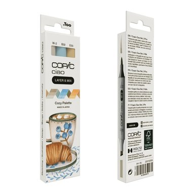 Marker Copic Ciao Layer & Mix 3-pack - Cozy Palette   1