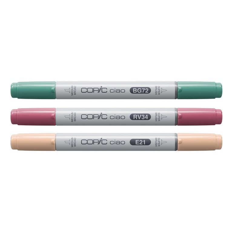 Marker Copic Ciao Layer & Mix 3-pack - Vibrant Palette   2