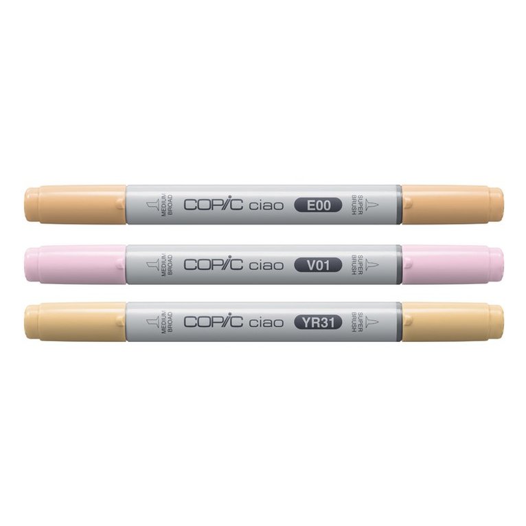 Marker Copic Ciao Layer & Mix 3-pack - Sunset Palette, Övrigt