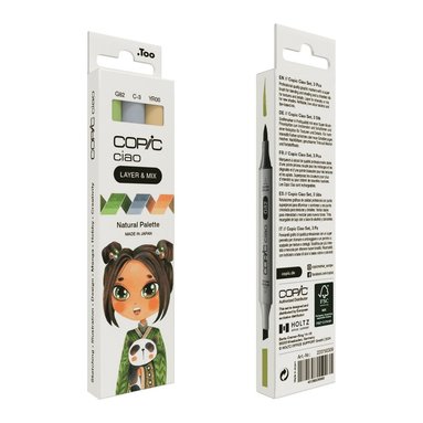 Marker Copic Ciao Layer & Mix 3-pack - Natural Palette   1