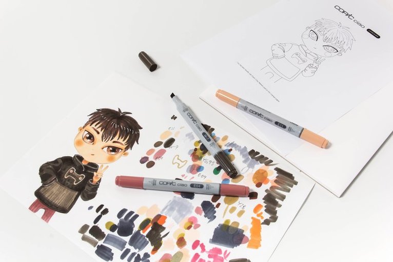 Marker Copic Ciao Layer & Mix 3-pack - Warm Palette   3