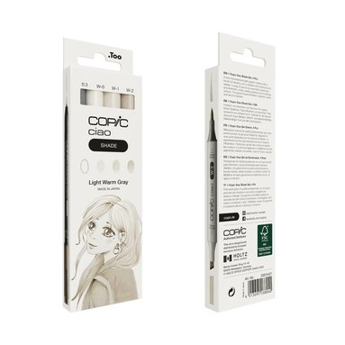 Marker Copic Ciao Shade 4-pack - Light Warm Grey   1