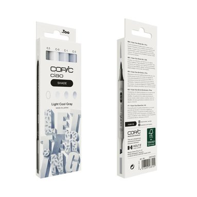 Marker Copic Ciao Shade 4-pack - Light Cool Grey   1