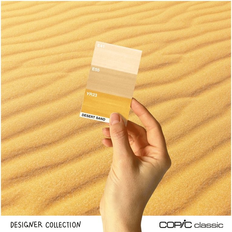 Marker Copic Classic Designer Collection 3-pack - Desert sand tints, Övrigt