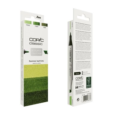 Marker Copic Classic Designer Collection 3-pack - Summer leaf tints      1