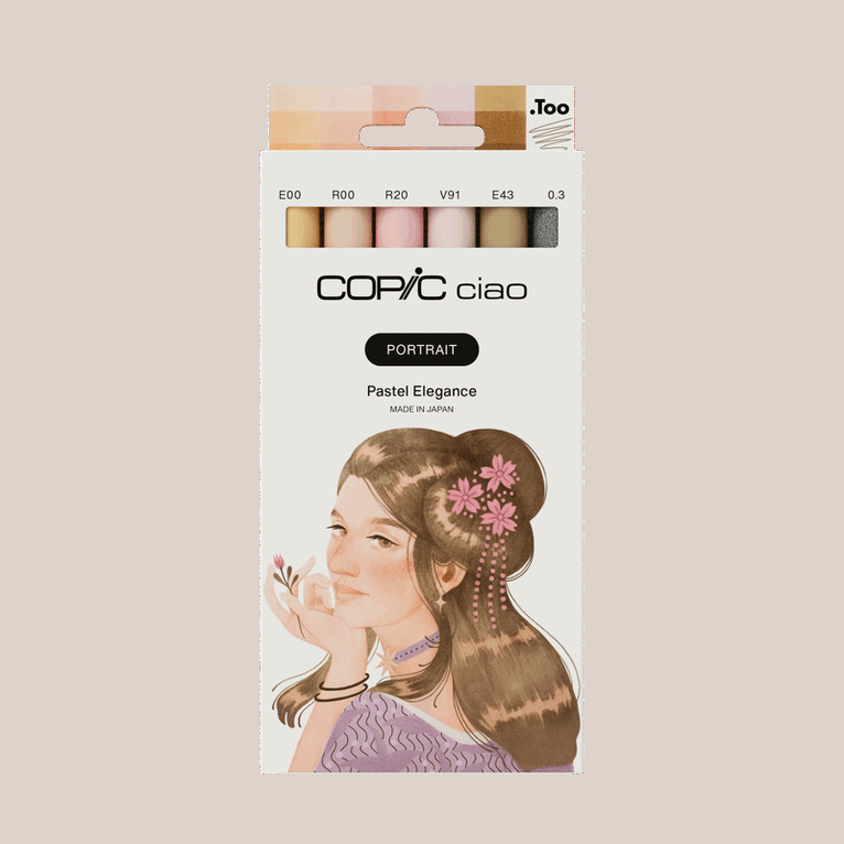 Marker Copic Ciao 5+1 Portrait Pastel Elegance, Övrigt