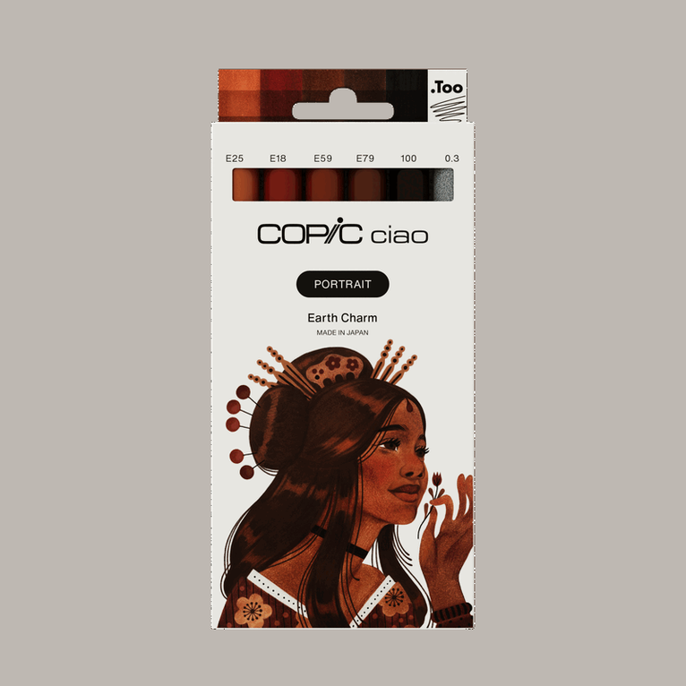 Marker Copic Ciao 5+1 Portrait Earth Charm, Övrigt