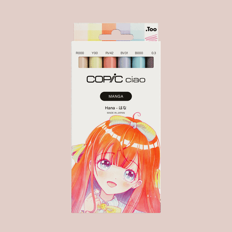 Marker Copic Ciao 5+1 Manga Hana, Övrigt