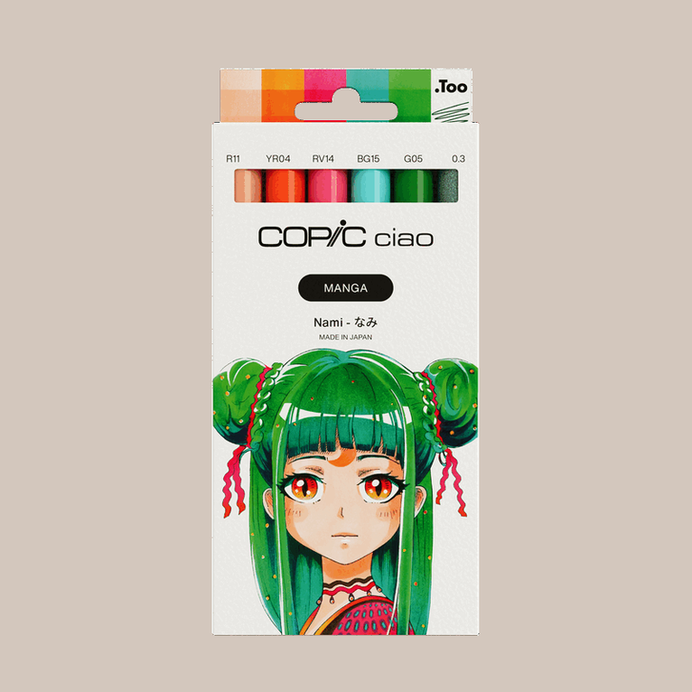 Marker Copic Ciao 5+1 Manga Nami, Övrigt