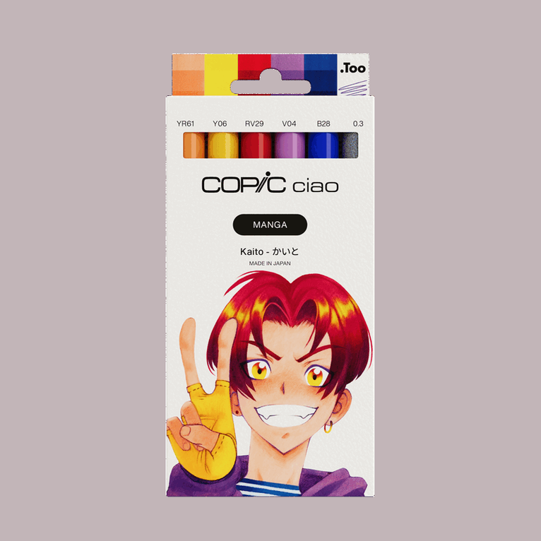 Marker Copic Ciao 5+1 Manga Kaito, Övrigt