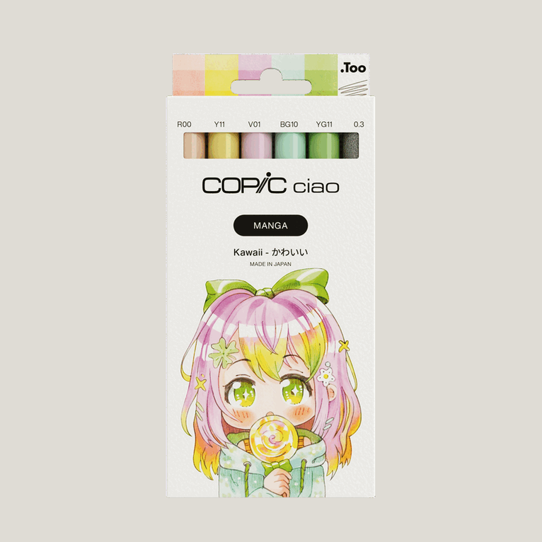 Marker Copic Ciao 5+1 Manga  Kawaii, Övrigt
